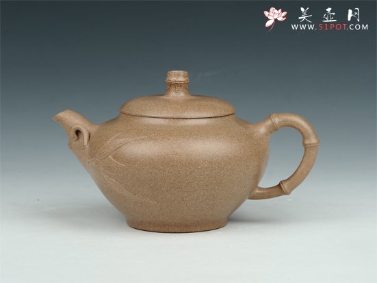 紫砂壶图片：段泥小品竹段 - 美壶网