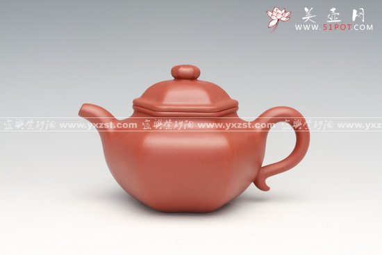 紫砂壶图片：六角莲子 - 美壶网