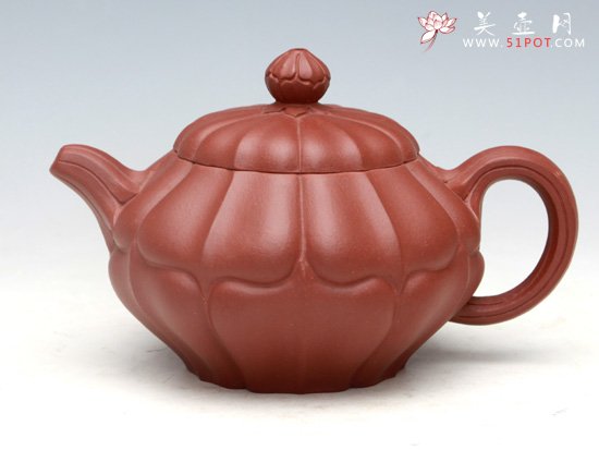 紫砂壶图片：合菱（底槽清）400ML - 美壶网