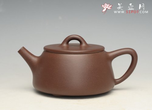 紫砂壶图片：大口石瓢 - 美壶网