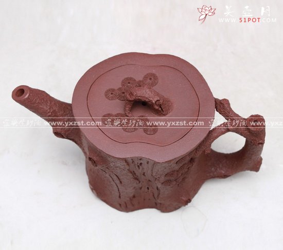 紫砂壶图片：松桩六 - 美壶网