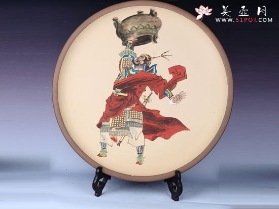 紫砂壶图片：挂盘 - 美壶网