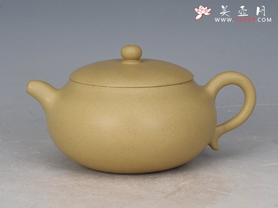 紫砂壶图片：本山绿泥小品  160cc - 美壶网