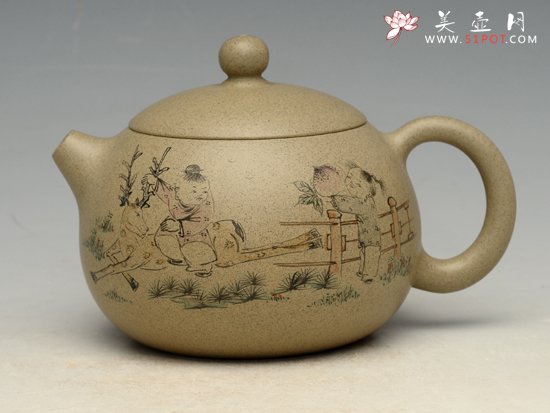 紫砂壶图片：高倒把西施 - 美壶网