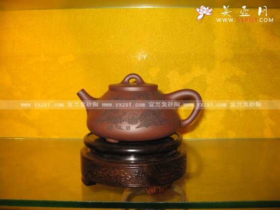 紫砂壶图片：子冶石瓢 - 美壶网