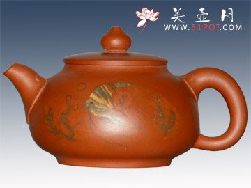 紫砂壶图片：有余绞泥 - 美壶网