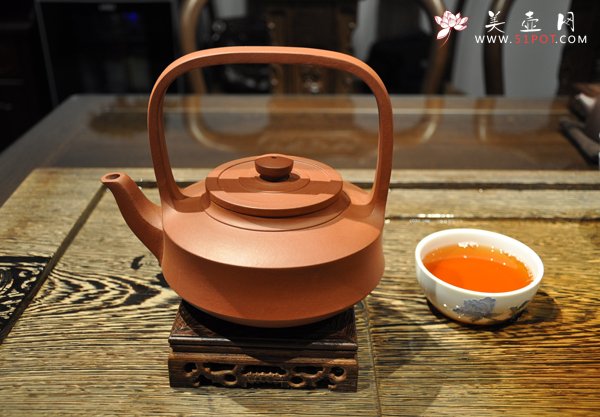 紫砂壶图片：提璧提梁 - 美壶网