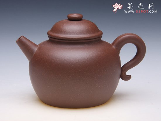 紫砂壶图片：大彬串钮 - 美壶网