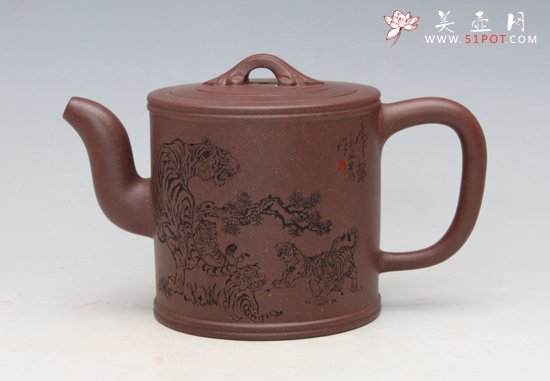 紫砂壶图片：如意450CC - 美壶网