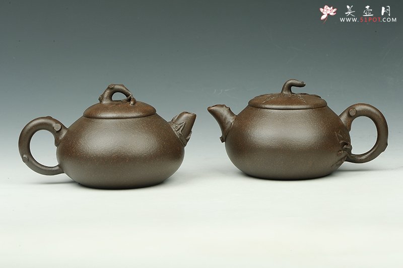 紫砂壶图片：家园对壶 - 美壶网