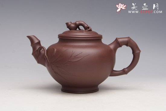 紫砂壶图片：竹报春 - 美壶网