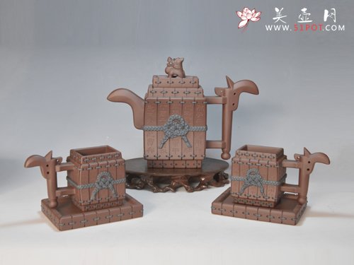 紫砂壶图片：战国竹简―孙子兵法（作战篇） 55... - 美壶网