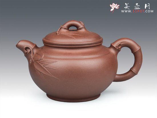 紫砂壶图片：圆竹 - 美壶网