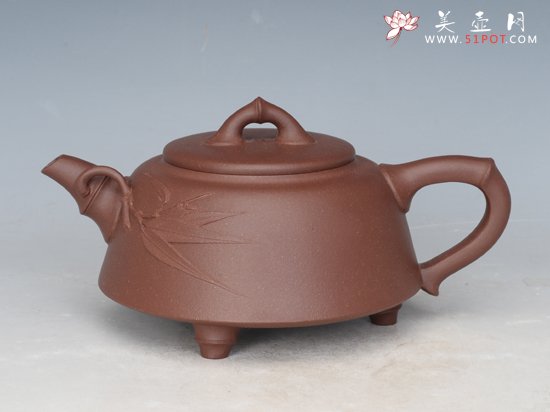 紫砂壶图片：三竹 - 美壶网