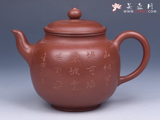 紫砂壶图片：   - 美壶网