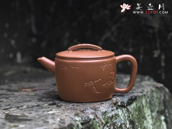 紫砂壶图片：汉瓦壶 - 美壶网