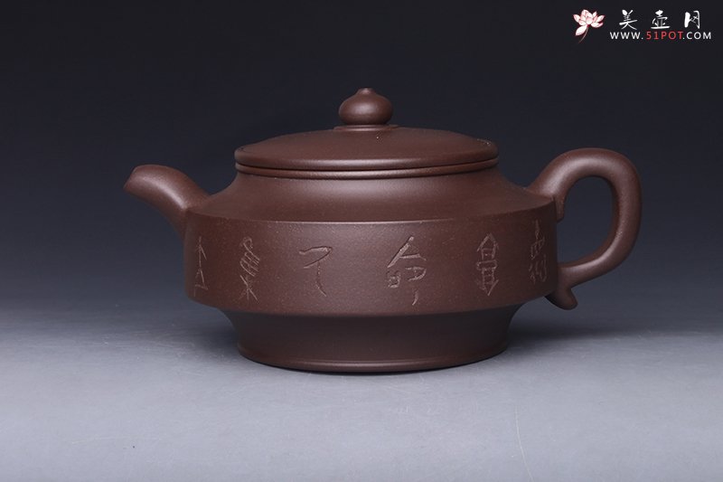 紫砂壶图片：大名周盘 - 美壶网