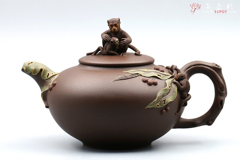 紫砂壶图片：全家福壶 - 美壶网