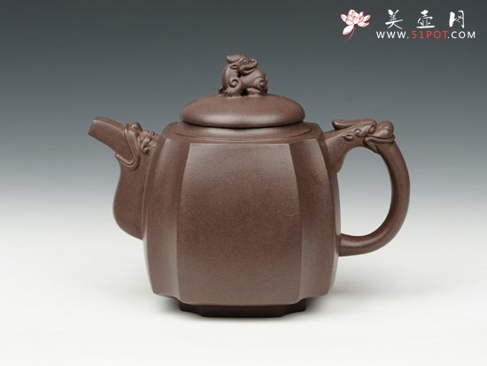 紫砂壶图片：高瞻远瞩(高) - 美壶网