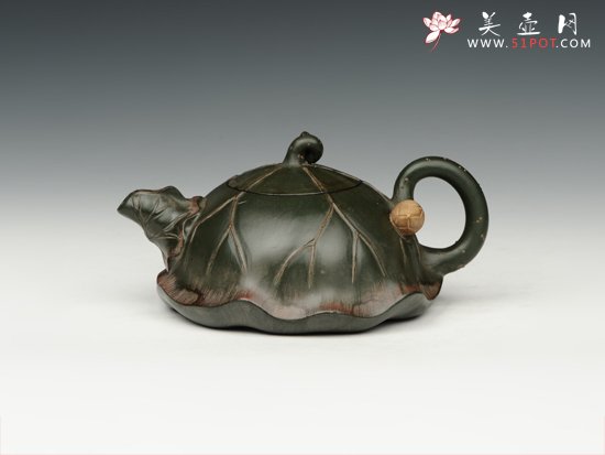 紫砂壶图片：荷塘月色 - 美壶网