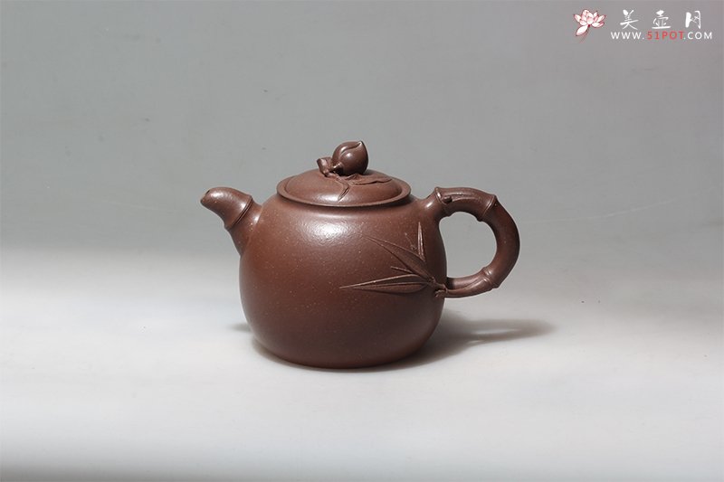 紫砂壶图片：竹寿系列 - 美壶网