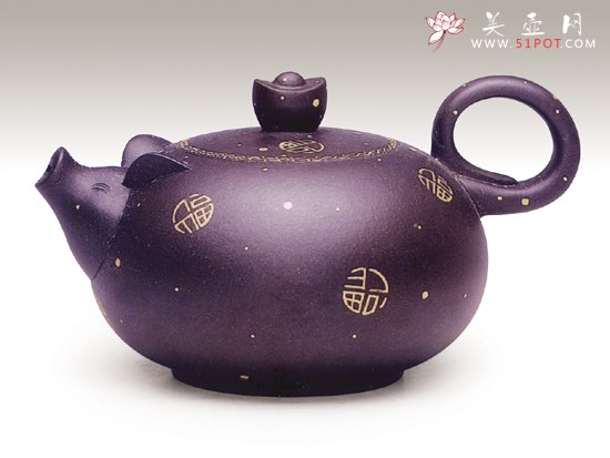 紫砂壶图片：富贵 - 美壶网
