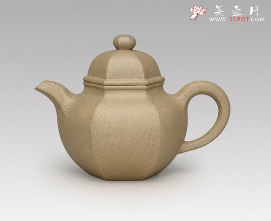 紫砂壶图片：六方掇球 - 美壶网