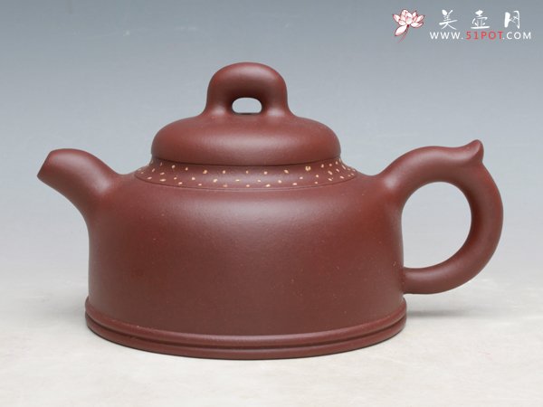紫砂壶图片：繁星 紫泥 380... - 美壶网