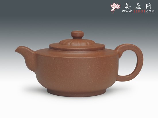 紫砂壶图片：碗菱壶 - 美壶网