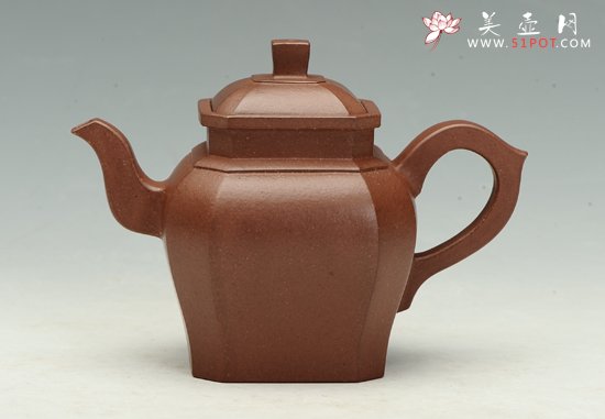 紫砂壶图片：精品八方 - 美壶网