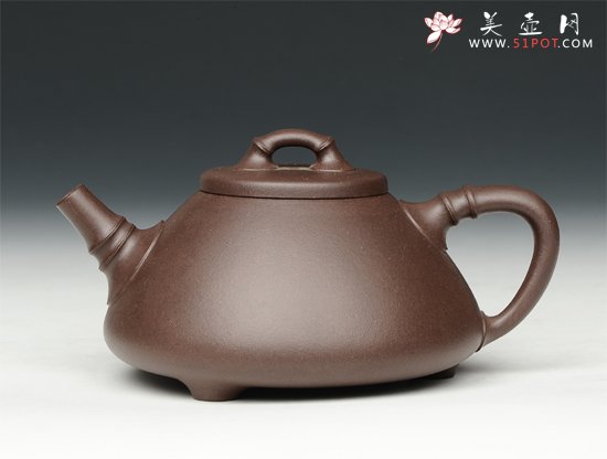 紫砂壶图片：子冶石瓢 - 美壶网