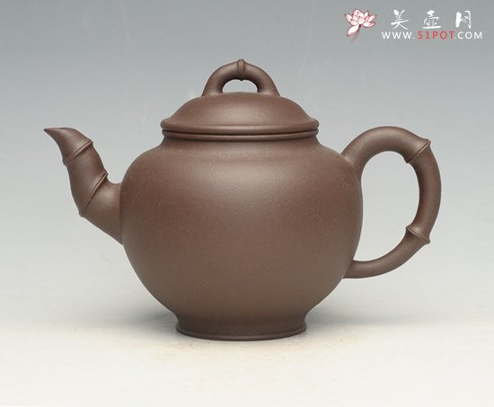 紫砂壶图片：竹节 - 美壶网