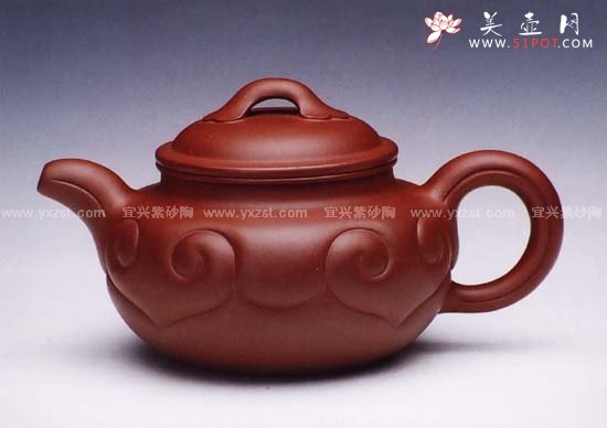 紫砂壶图片：仿古如意 - 美壶网