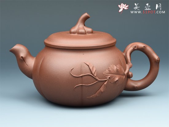 紫砂壶图片：南瓜 - 美壶网