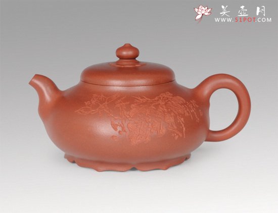 紫砂壶图片：年年如意  徐秉言 清水泥 - 美壶网