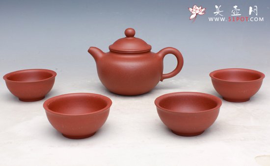 紫砂壶图片：莲子套壶 - 美壶网