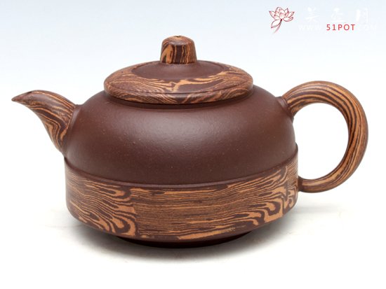 紫砂壶图片：高山流水  绞泥 ... - 美壶网