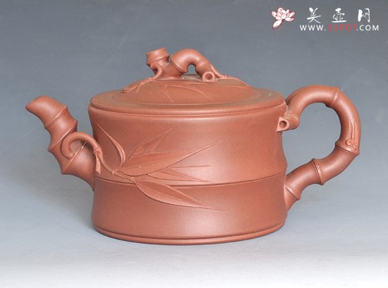 紫砂壶图片：竹段 - 美壶网