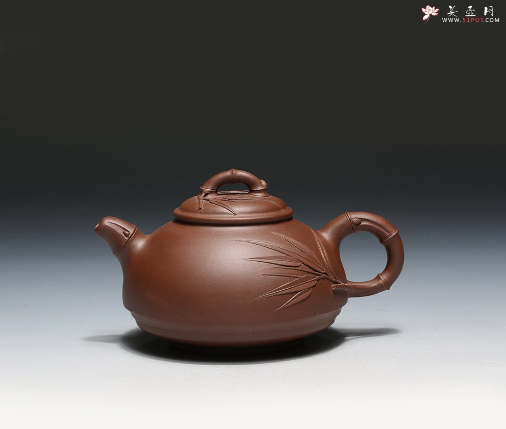 紫砂壶图片：凌竹 - 美壶网
