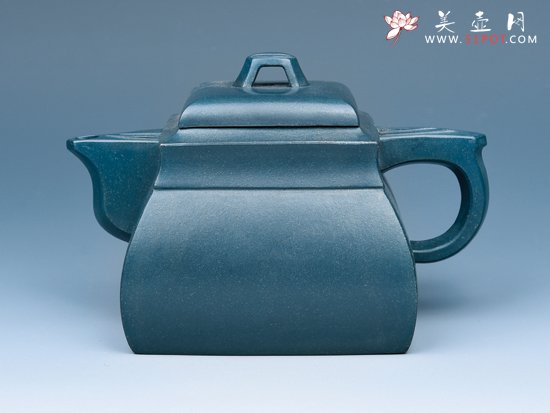 紫砂壶图片：僧帽四方 - 美壶网