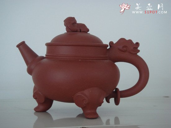 紫砂壶图片：大象 - 美壶网