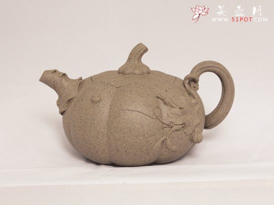 紫砂壶图片：金瓜 - 美壶网