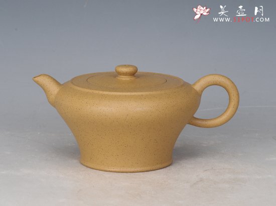 紫砂壶图片：和润（金黄段泥） - 美壶网