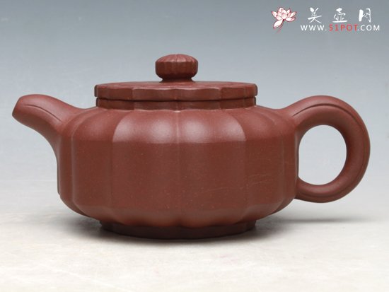 紫砂壶图片：宝菱底槽清 - 美壶网