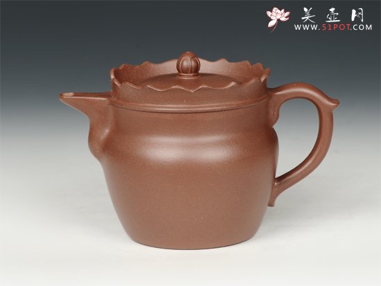 紫砂壶图片：莲花僧帽2 - 美壶网
