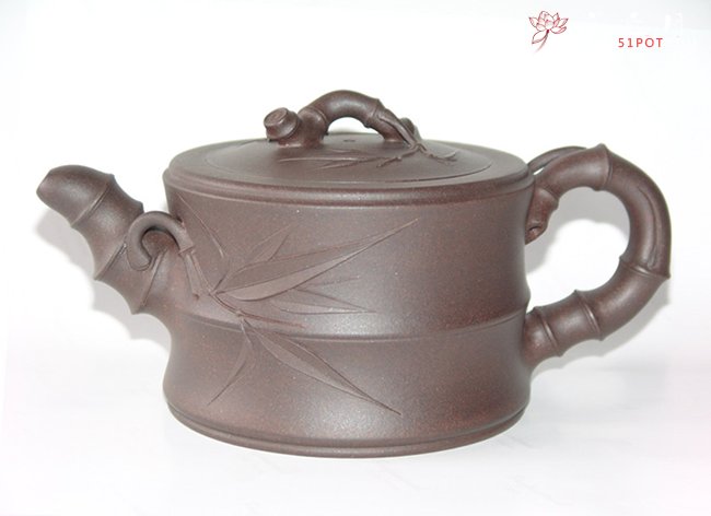 紫砂壶图片：大竹段 860CC - 美壶网