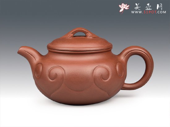 紫砂壶图片：仿古如意 - 美壶网