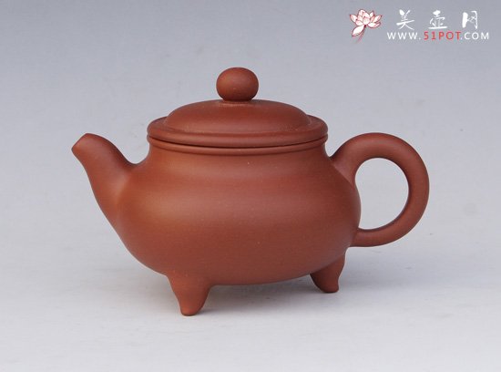 紫砂壶图片：三脚顶 - 美壶网