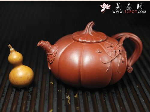 紫砂壶图片：南瓜 - 美壶网