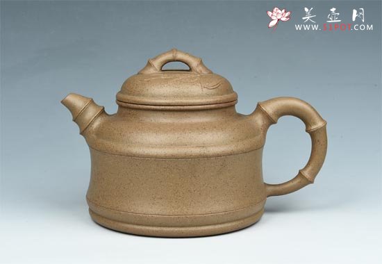 紫砂壶图片：竹鼎 - 美壶网